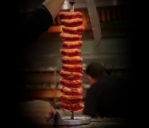 Pork Sausage at Bem Brasil