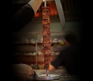 Chilli beef at Bem Brasil